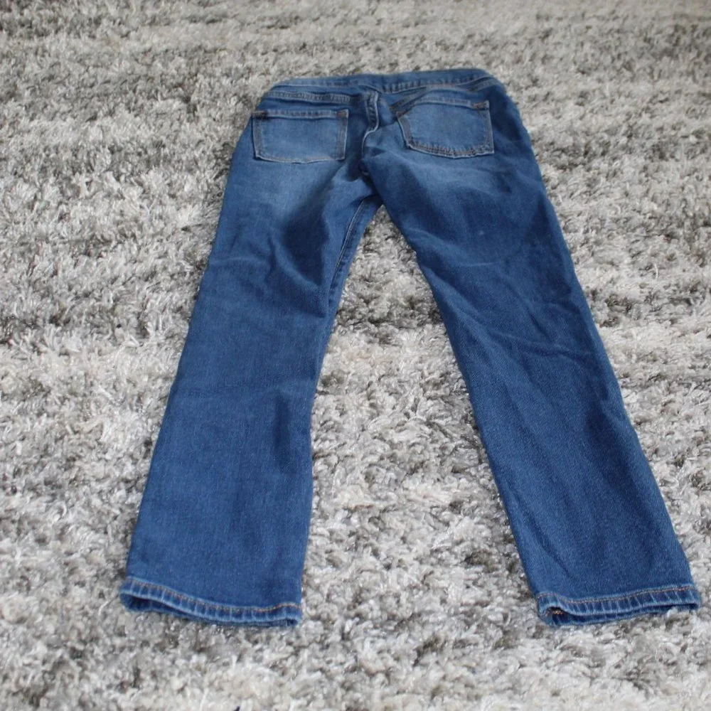 Girls Old Navy Skinny Pull On Jeans Pants Size M (8) Adjustable Waist VGUC